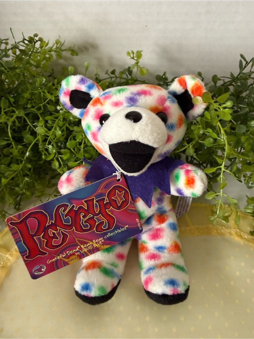 Grateful Dead 'Peggy-O' Bean Bear by Liquid Blue